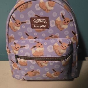 Loungefly Pokémon Eevee Purple Mini Backpack